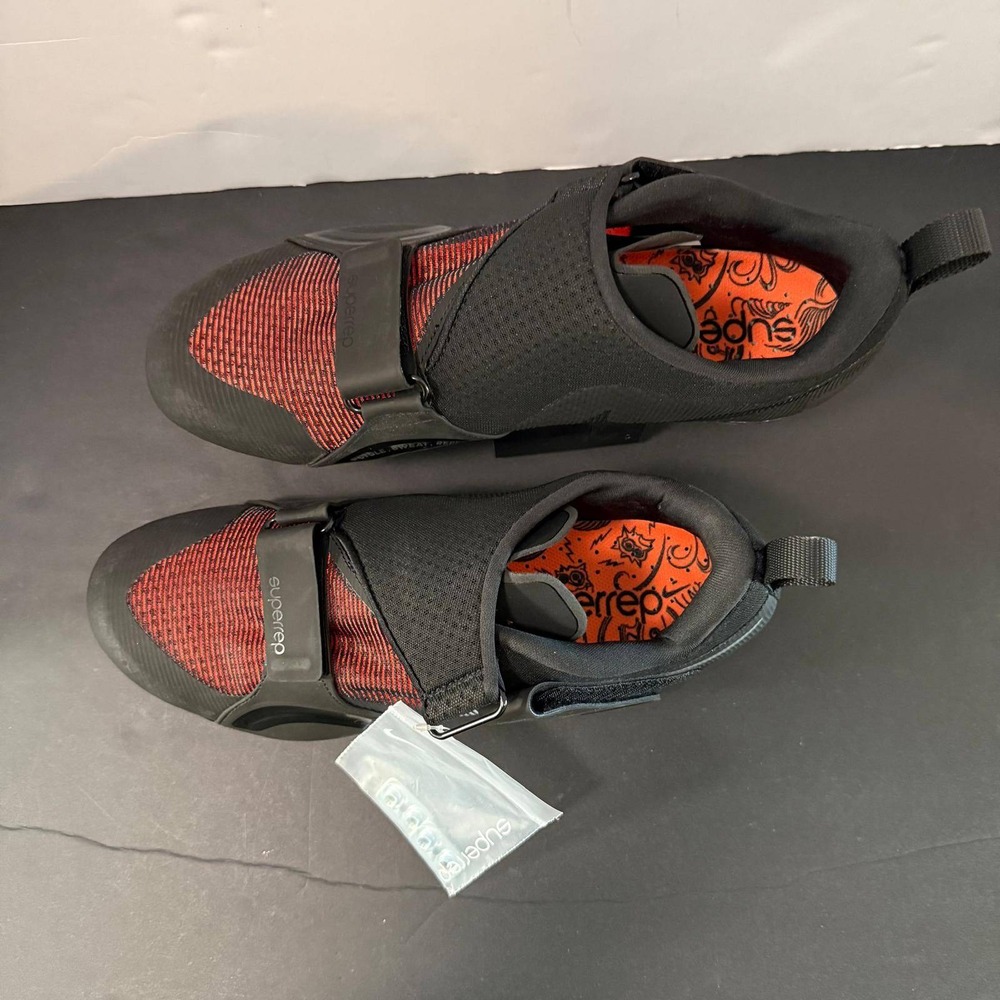 Nike SuperRep Cycle Mens Indoor Cycling Shoes Black Crimson Red 6445008 Size 12 - Picture 16 of 16